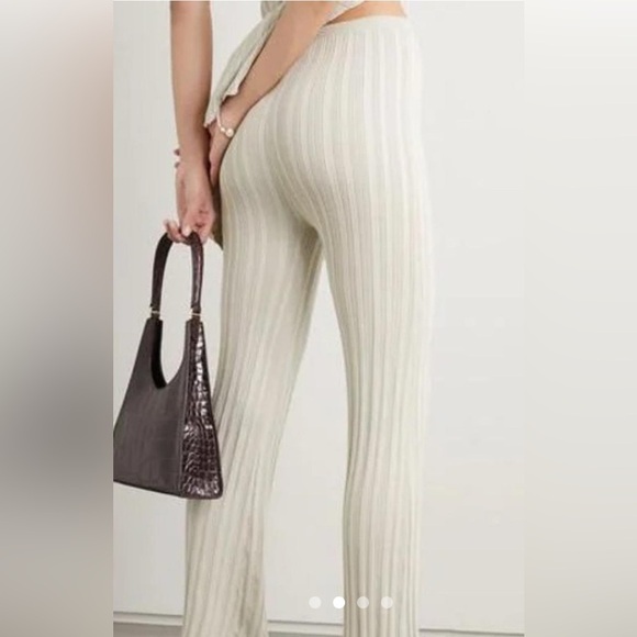 The Line by K /Revolve NWT Daisy Ribbed Knit Pants - Picture 2 of 12